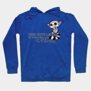 Critical Critter: The Observant Lemur Hoodie